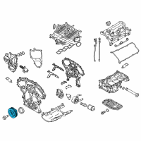 OEM Nissan 370Z Pulley-Crankshaft Diagram - 12303-JK20A