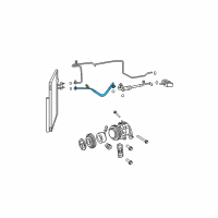 OEM Ram Line-A/C Discharge Diagram - 55056871AC