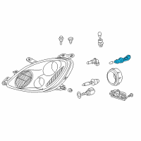 OEM 2003 Lexus SC430 Cord, Headlamp Diagram - 81125-24110