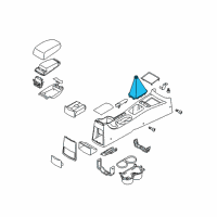 OEM 2005 Kia Spectra5 Boot Assembly-Shift LEVE Diagram - 846402F000