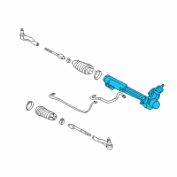 OEM 2004 Mercury Marauder Gear Assembly Diagram - 3W1Z-3504-GARM