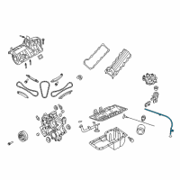 OEM Ram Tube-Engine Oil Indicator Diagram - 53034112AA