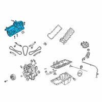 OEM Dodge Dakota Gasket-Throttle Body Diagram - 5281822AA