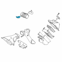 OEM 2014 Toyota Highlander Vent Tube Diagram - 17878-0P040