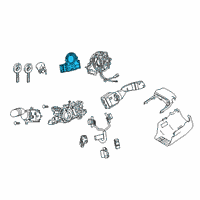 OEM 2019 Toyota RAV4 Angle Sensor Diagram - 8924B-0R040