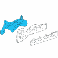 OEM Pontiac Shield Asm-Exhaust Manifold Upper Heat Diagram - 12603797