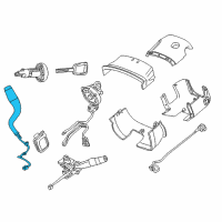 OEM 2019 Chevrolet Suburban 3500 HD Gear Shift Assembly Diagram - 22857353