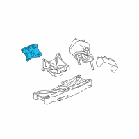 OEM 2007 Dodge Charger Bracket-Engine Mount Diagram - 4578053AC