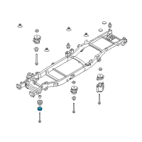 OEM 2016 Ford F-150 Lower Insulator Diagram - FL3Z-2500155-F
