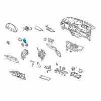 OEM Honda Knob, Select Diagram - 54130-SHJ-A02