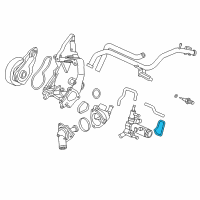 OEM 2004 Acura RSX Seal, Water Outlet Diagram - 19352-PNA-000