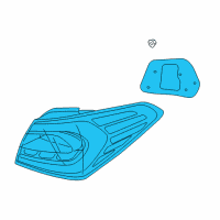 OEM Kia Forte Koup Lamp Assembly-Rear Combination Diagram - 92401A7530