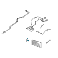 OEM 2003 Dodge Caravan Line-A/C Diagram - 5066505AA