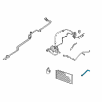 OEM 2002 Dodge Grand Caravan Hose-Heater Return Diagram - 5005341AD