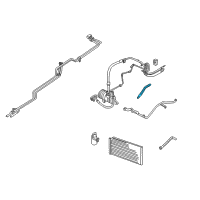 OEM 2002 Dodge Grand Caravan Hose-Heater Supply Diagram - 5005340AB