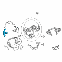 OEM Lexus LS500 Switch Assembly, Transmission Diagram - 84610-50060