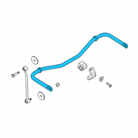 OEM Ford Stabilizer Bar Diagram - BK3Z-5A772-C