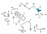 OEM 2020 Kia Stinger Purge Control Valve Diagram - 289103L270