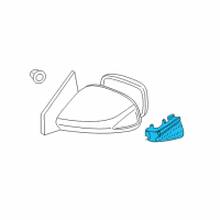 OEM Scion xA Repeater Lamp Diagram - 81741-21190