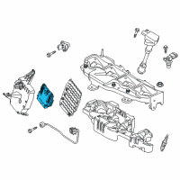 OEM 2017 Ford Special Service Police Sedan PCM Diagram - FJ5Z-12A650-BANP