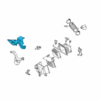 OEM Lexus RX350 Inlet, Air Cleaner, NO.2 Diagram - 17752-0P070