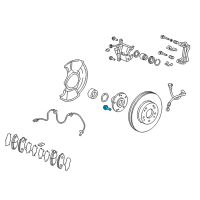 OEM 2016 Acura ILX Bolt, Wheel Diagram - 90113-T3R-A01