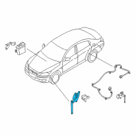 OEM 2016 Kia K900 Sensor Assembly-Front HEIGH Diagram - 558303T000