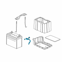 OEM Acura Cable Assembly, Ground Diagram - 32600-SEA-E00