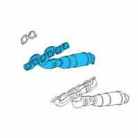 OEM BMW Exchange. Exhaust Manifold With Catalyst Diagram - 18-40-7-548-942