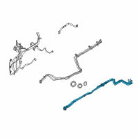 OEM 2017 Ford Transit-150 Front AC Tube Diagram - BK3Z-19835-G