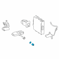 OEM 2020 Lexus IS350 Fitting Kit, Tire Pressure Diagram - 04423-33060