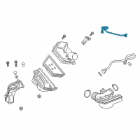 OEM 2018 Chevrolet Camaro PCV Tube Diagram - 12655013