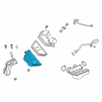 OEM Cadillac Air Cleaner Assembly Diagram - 23349889