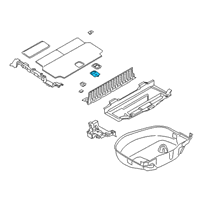 OEM BMW X6 HANDLE, LOWER SECTION Diagram - 51-47-7-951-961