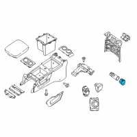 OEM 2005 Nissan Xterra Ring-Cigarette Lighter Diagram - 25339-ZV60A