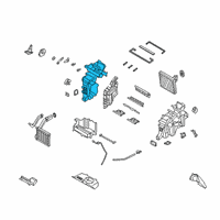 OEM 2019 Hyundai Santa Fe Case-Heater, LH Diagram - 97134-S2000