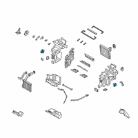 OEM 2020 Hyundai Santa Fe Temperature Actuator Diagram - 97161-D7000