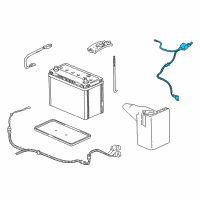 OEM 1999 Acura Integra Cable Assembly, Starter Diagram - 32410-ST7-A22