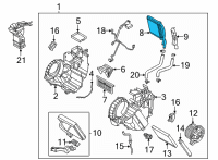 OEM 2022 Kia Carnival Core Assembly-HTR Diagram - 97926R0000