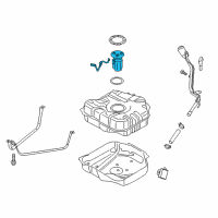 OEM 2015 Ford C-Max Fuel Pump Diagram - FV6Z-9H307-G