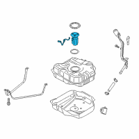 OEM 2017 Ford C-Max Fuel Pump Diagram - FV6Z-9H307-G