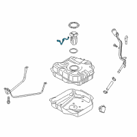 OEM 2014 Ford C-Max Fuel Gauge Sending Unit Diagram - FV6Z-9A299-A