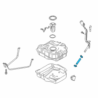 OEM 2018 Ford C-Max Filler Hose Diagram - FV6Z-9047-E