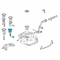 OEM 2022 Honda Accord Meter Set Diagram - 17047-TVA-A02