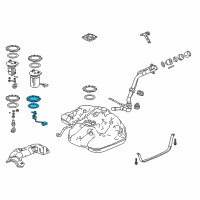 OEM Honda Meter Set Diagram - 17047-TVA-A02