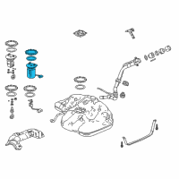 OEM 2019 Honda Accord SET Diagram - 17045-TVA-A03