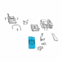 OEM 2009 Dodge Journey Outlet-Inverter Diagram - 5082095AB
