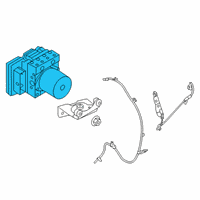 OEM Kia Telluride Hydraulic Unit Assembly Diagram - 58910S9360