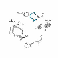 OEM 2009 Lexus SC430 Hose, Suction Diagram - 88712-24211