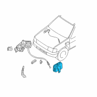 OEM Nissan Pathfinder Controller Assy-ASCD Diagram - 18930-0W000